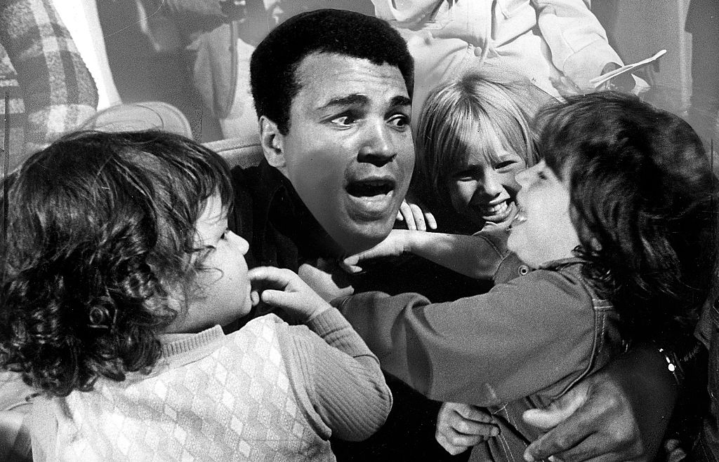 Muhammad Ali met an inspirational child fighting who was dying of cancer, and it motivated him to go on and beat George Foreman.