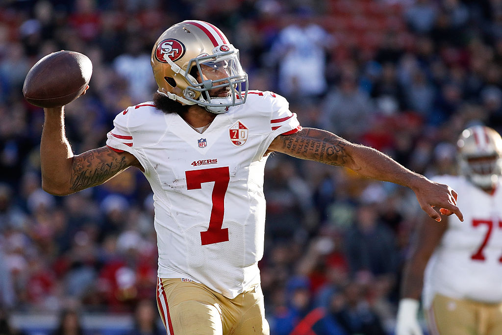 Colin Kaepernick lost his starting job with the 49ers in 2017, but PFF still ranked the QB the most valuable player on the team in the 2010s.
