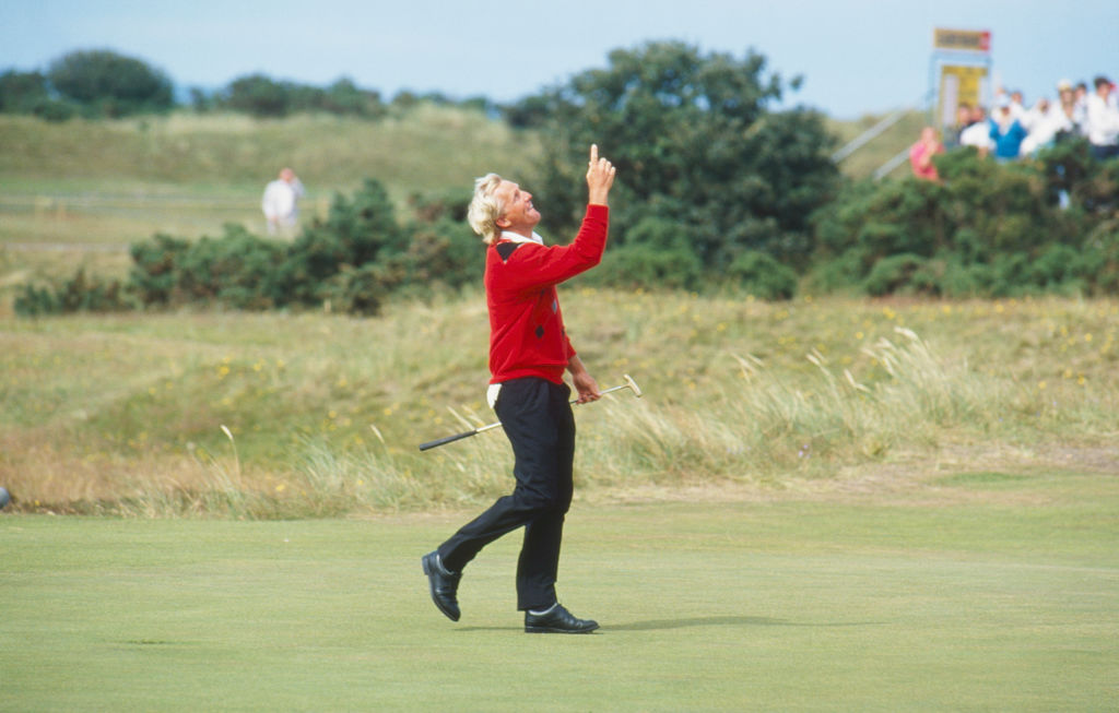 Greg Norman of Australia during The 119th Open Championship