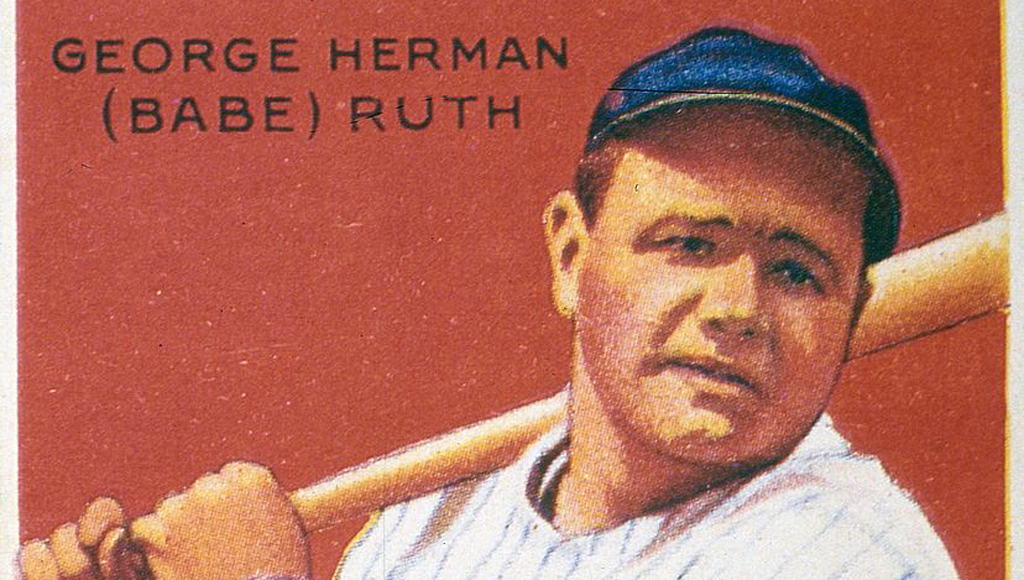 babe ruth jersey card He could have started his familiar antics at that sta...