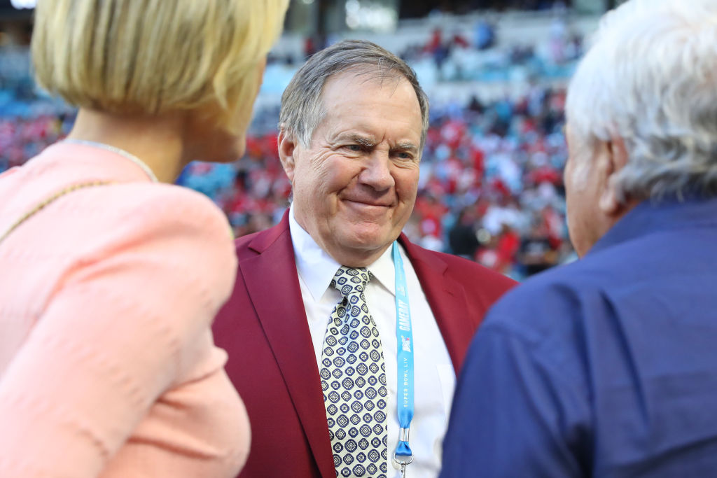 Head coach Bill Belichick of the New England Patriots