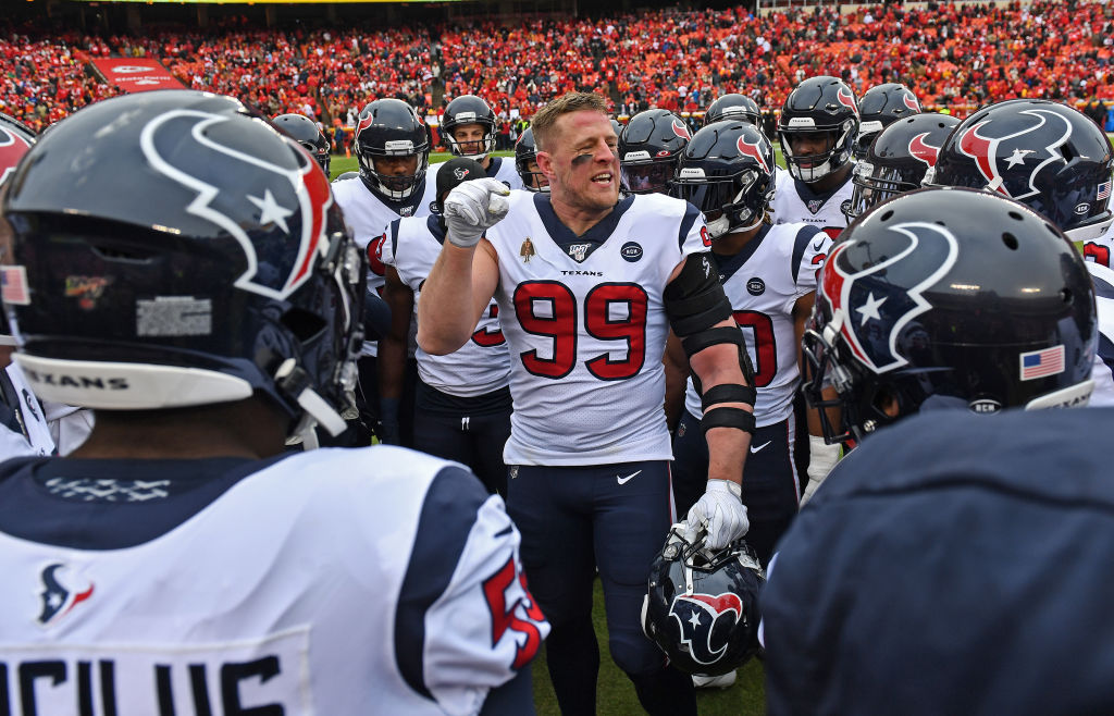 JJ Watt's a pretty tough guy, but he isn't ready to step into the UFC octagon.