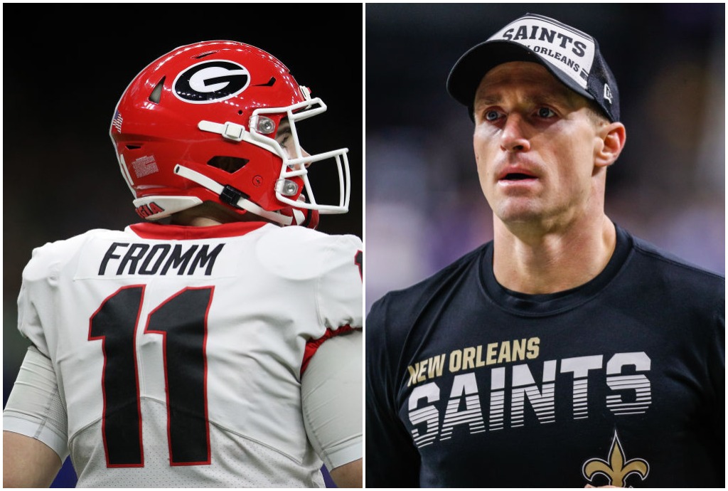 Jake Fromm had to pull a Drew Brees and issue an apology for his own reason on Thursday.
