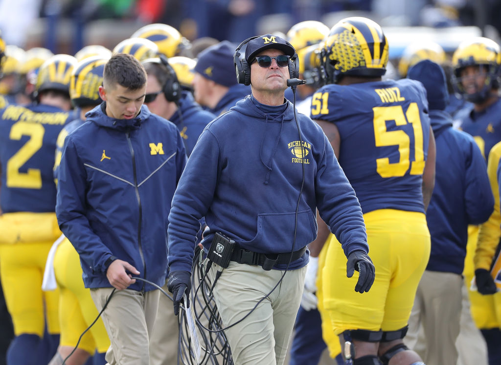 Jim Harbaugh, Michigan