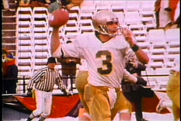 Joe Montana, Notre Dame