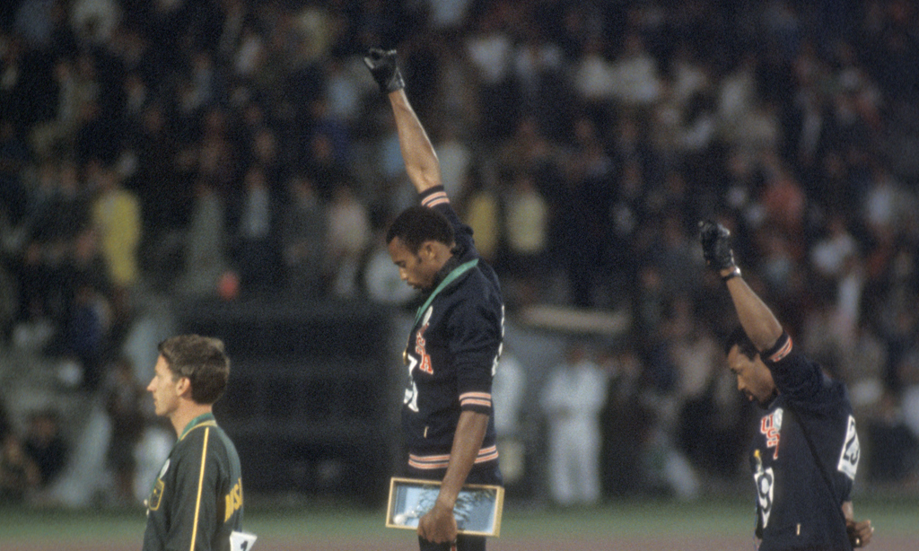 Tommie Smith, John Carlos, 1968 Olympics