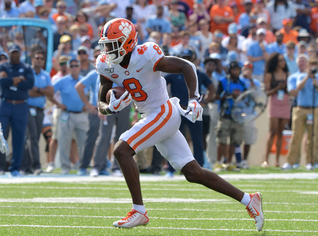 Justyn Ross looks like the next DeAndre Hopkins, but the Clemson receiver may never get a chance to show off his talents in the NFL due to a spinal issue.