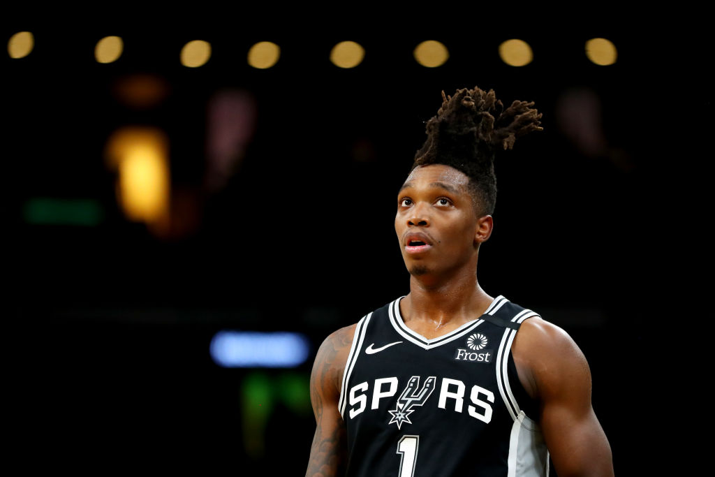 Spurs guard Lonnie Walker revealed the tragic behind his unique hairstyles.