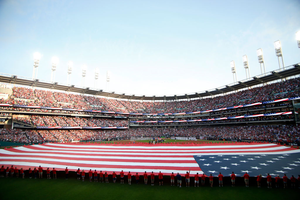 The National Guard paid one MLB team over $50,000 to play 'God Bless America' before games.