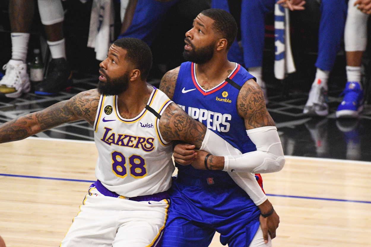 Did Marcus Morris play in the NBA playoffs disguised as his twin