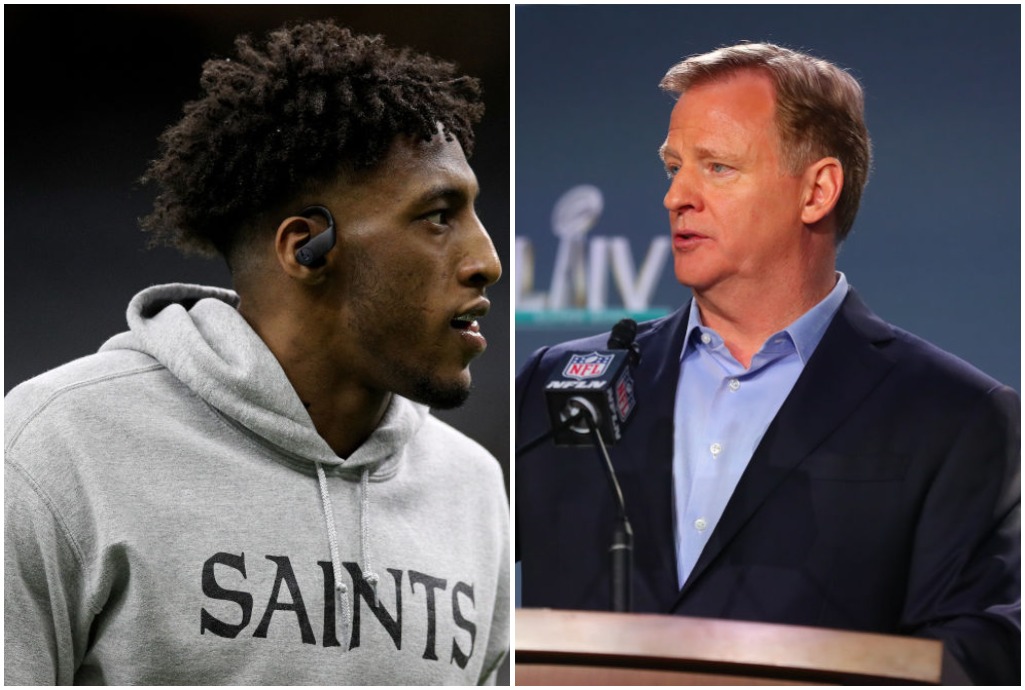 Roger Goodell finally said 'Black Lives Matter' because Michael Thomas answered a DM from a rogue NFL staff member.