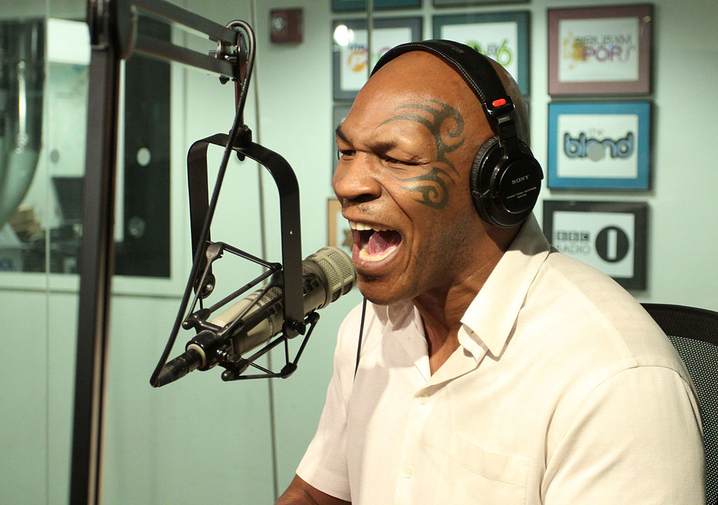 Mike Tyson initially wanted to get hearts tattooed on his face.
