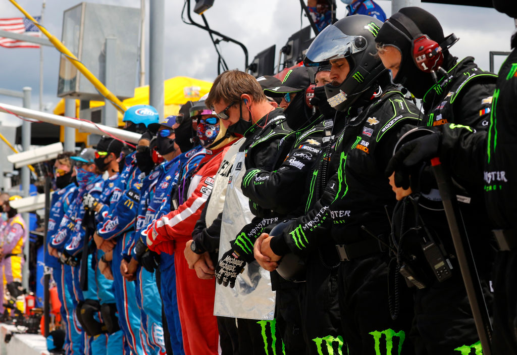 NASCAR Confronts Racism In Powerful Messages Before Race In Atlanta