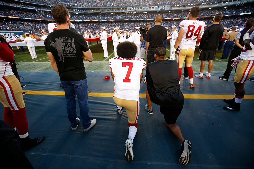 Nate Boyer and Colin Kaepernick