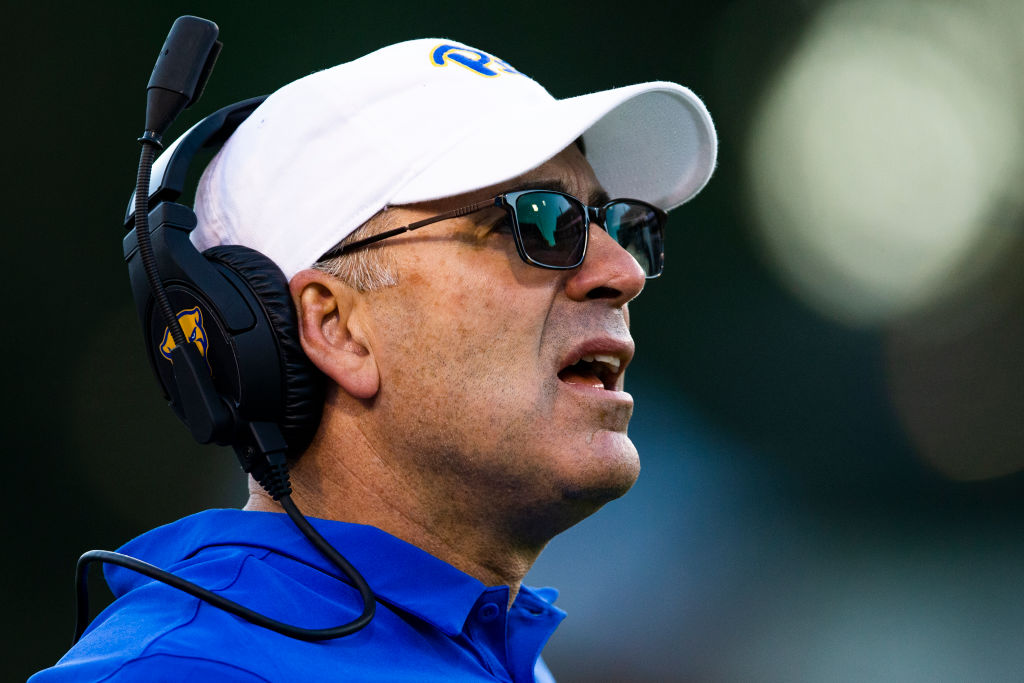 Pittsburgh Panthers head coach Pat Narduzzi is accused of extreme racist behavior. 
