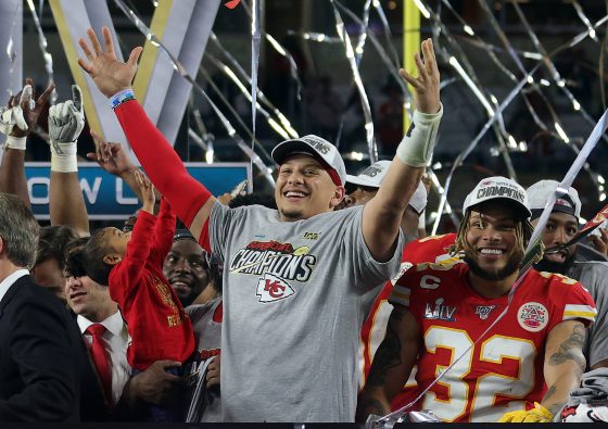 A midwestern company is hoping that the mere mention of Patrick Mahomes can inspire people to wear a face mask.