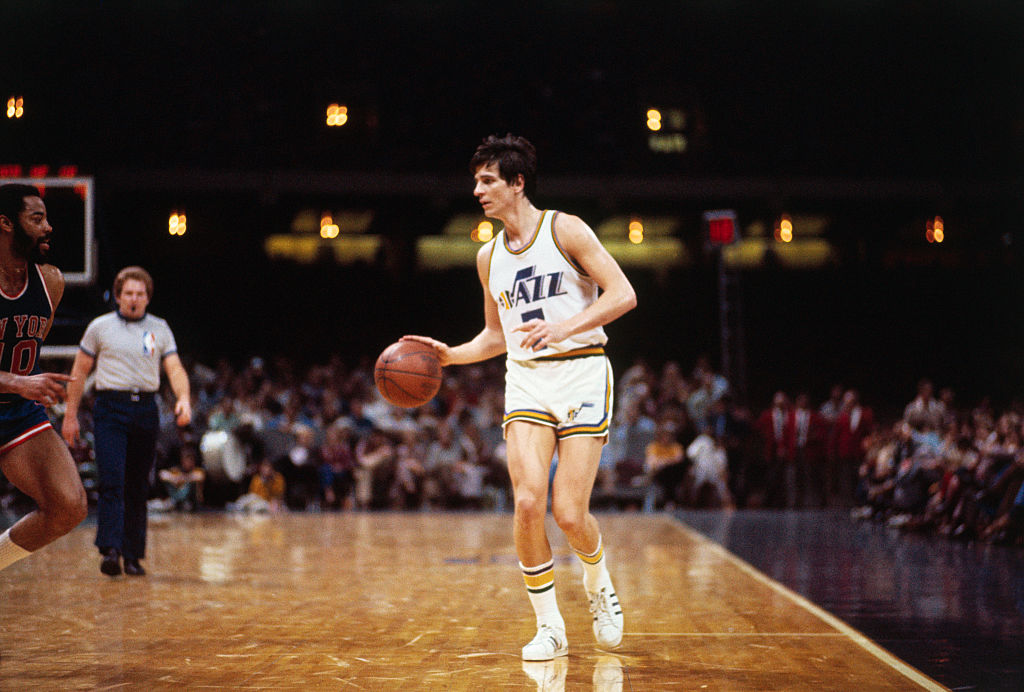 Hall of Famer Pete Maravich