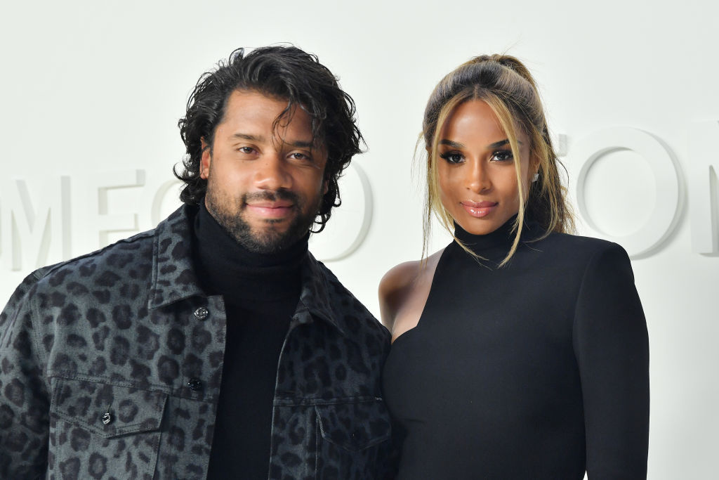 Russell Wilson and Ciara