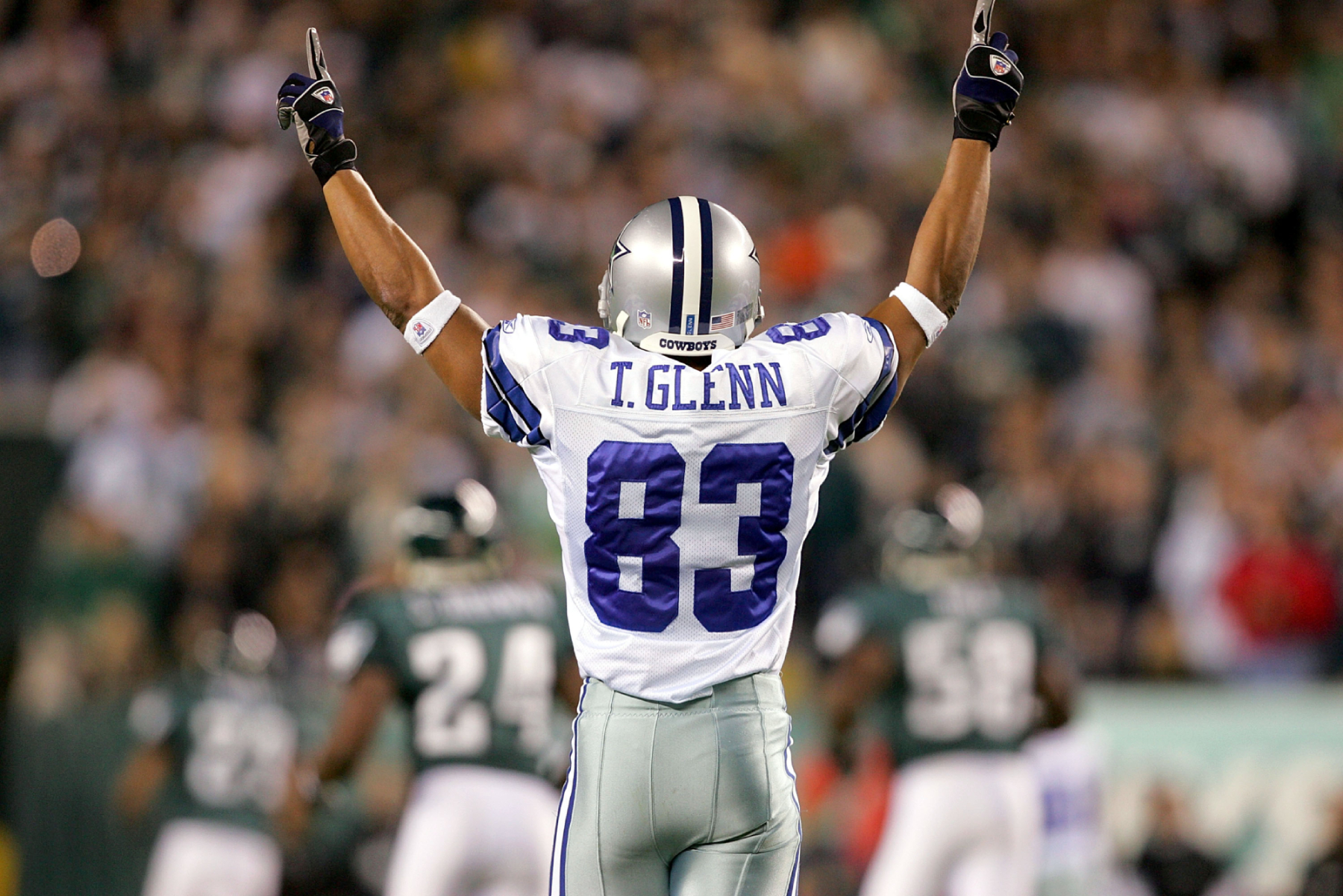 After succeeding at Ohio State, Terry Glenn had a nice career with the Dallas Cowboys and the Patriots. He tragically died too soon, though.