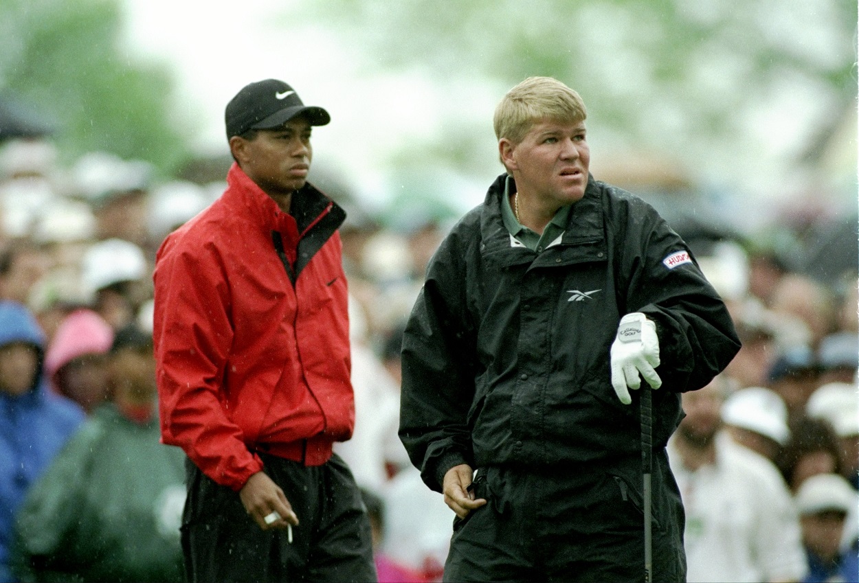 Tiger Woods and John Daly