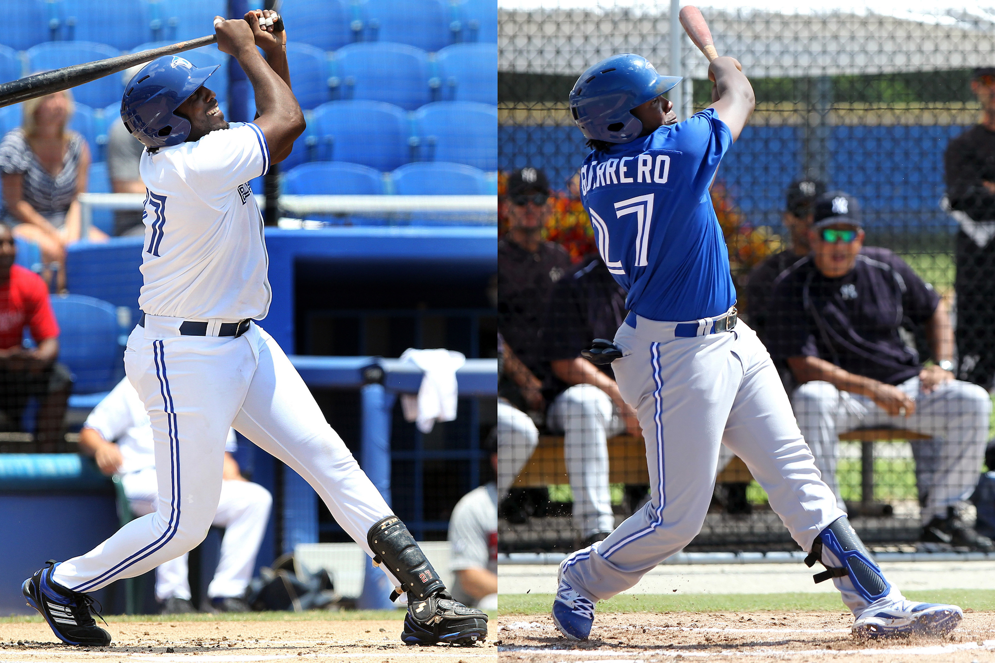 Blue Jays Honor Vladimir Guerrero Sr. and Jr. With Bobblehead Day