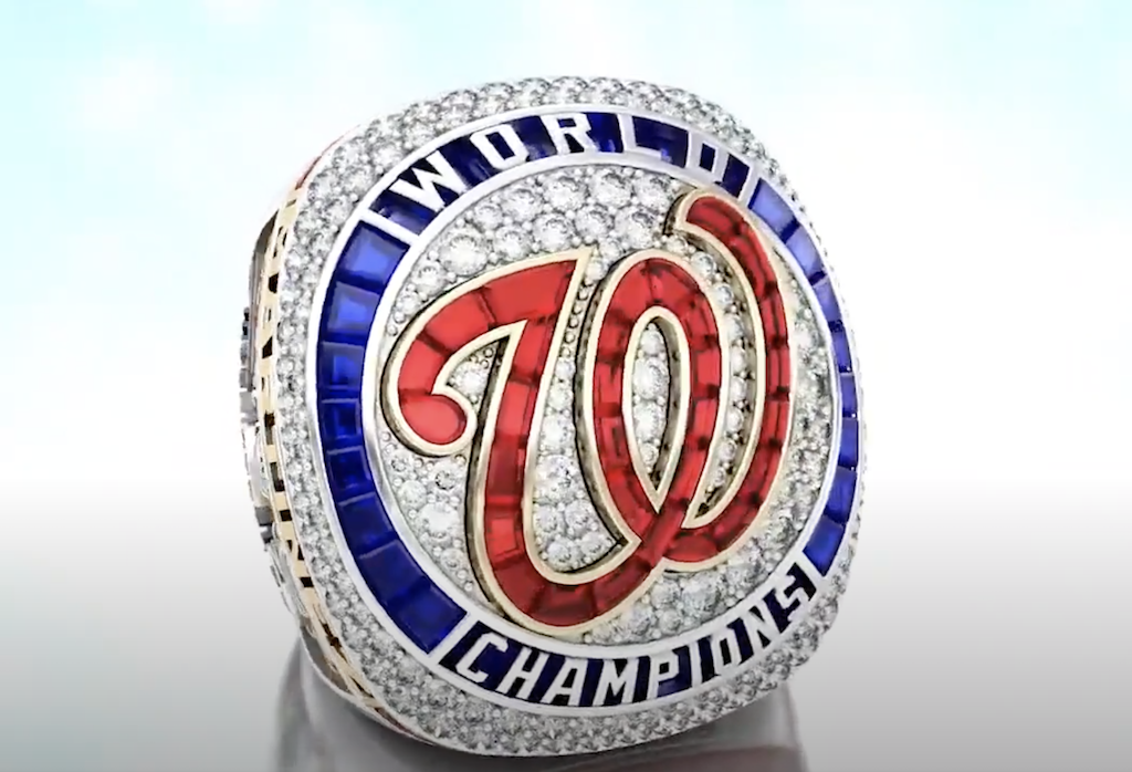 The Nationals Squeezed a Lot of Symbolism (and a Spelling Error) On the World Series Ring