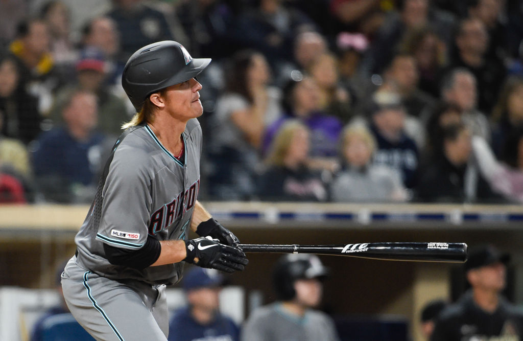 Longtime MLB pitcher Zack Greinke hit three of his nine career home runs in 2019.