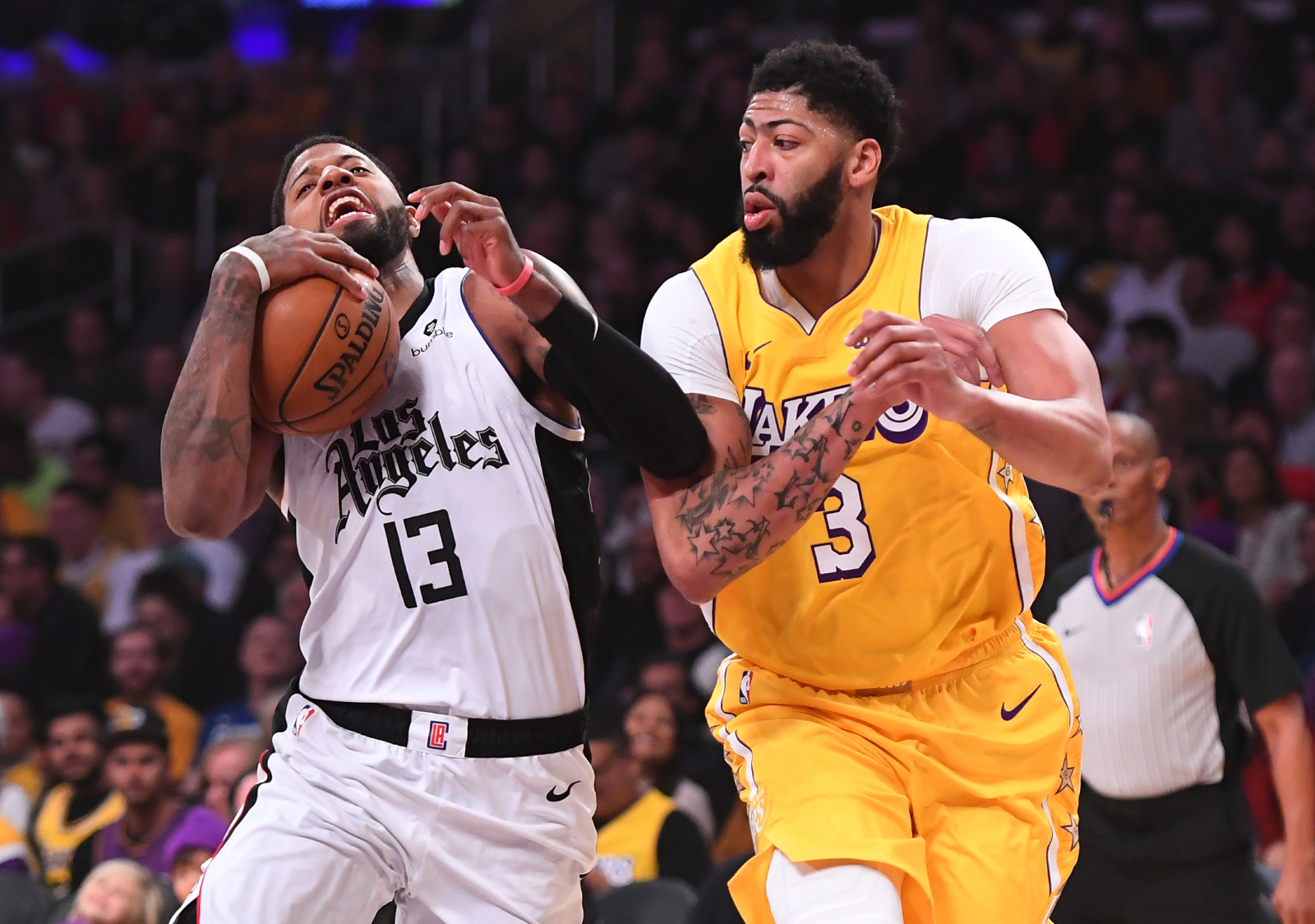 Anthony Davis and Paul George both have chances to win a championship this year for the Lakers and Clippers. Who has a higher net worth?