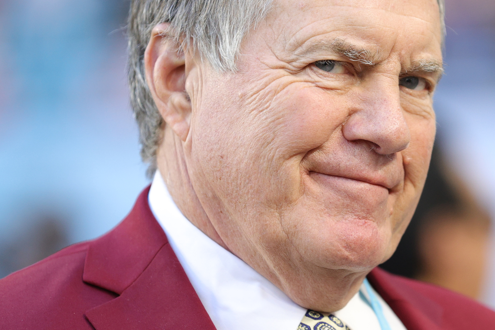 Bill Belichick has a new quarterback on the Patriots in Cam Newton. He actually just recently gave him the strangest compliment.