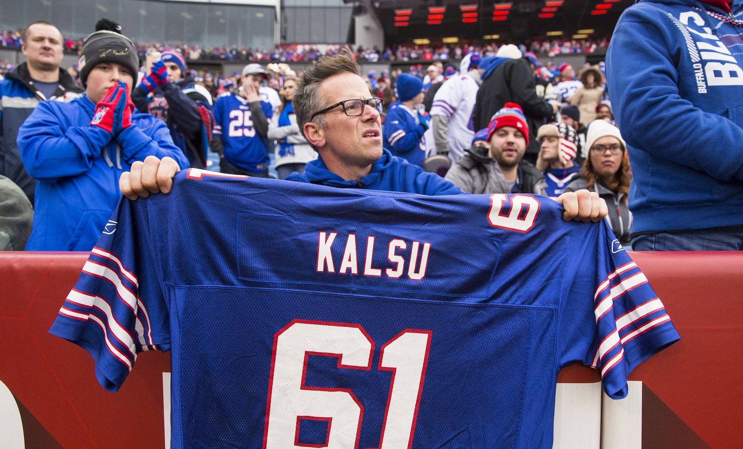 Bob Kalsu Buffalo Bills jersey