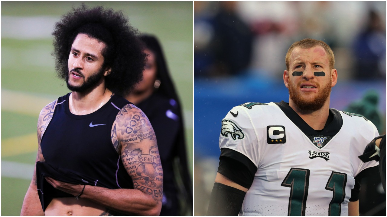 Colin Kaepernick Carson Wentz