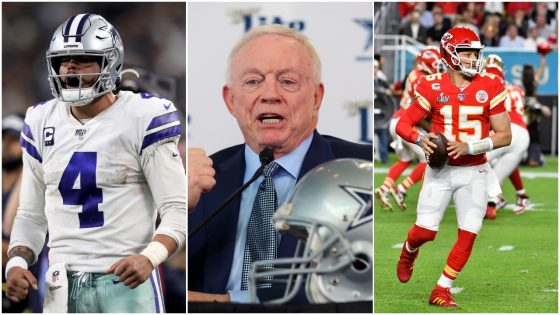 Dak Prescott Jerry Jones Patrick Mahomes
