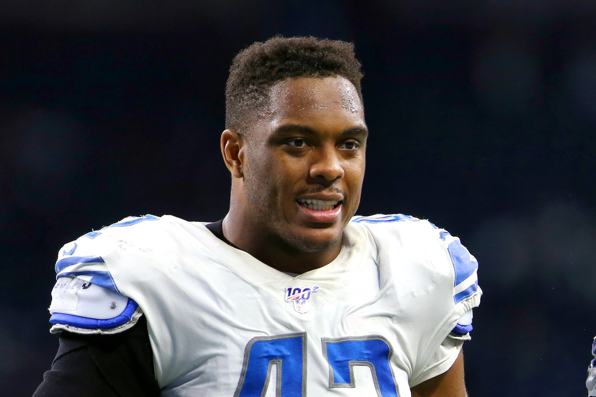 Lions outside linebacker Devon Kennard