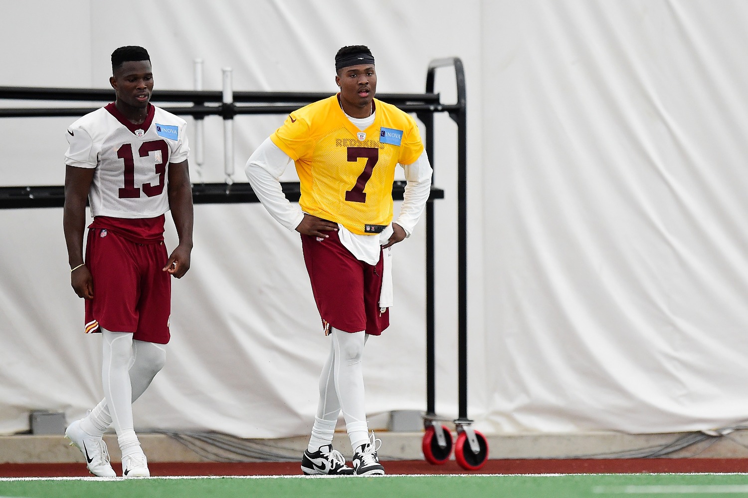 Washington Redskins face a potential disaster other than Dan Snyder if Dwayne Haskins doesn't take a step forward in his development.