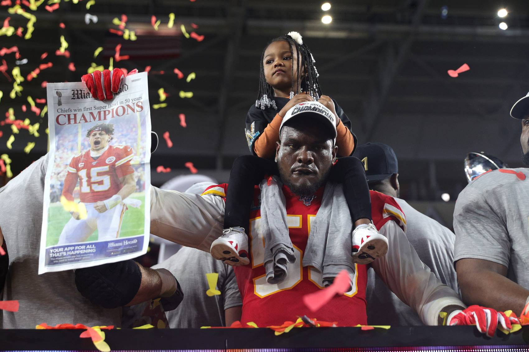 Super Bowl champion and Kansas City Chiefs star Frank Clark is giving back to the local community after a tragic murder.