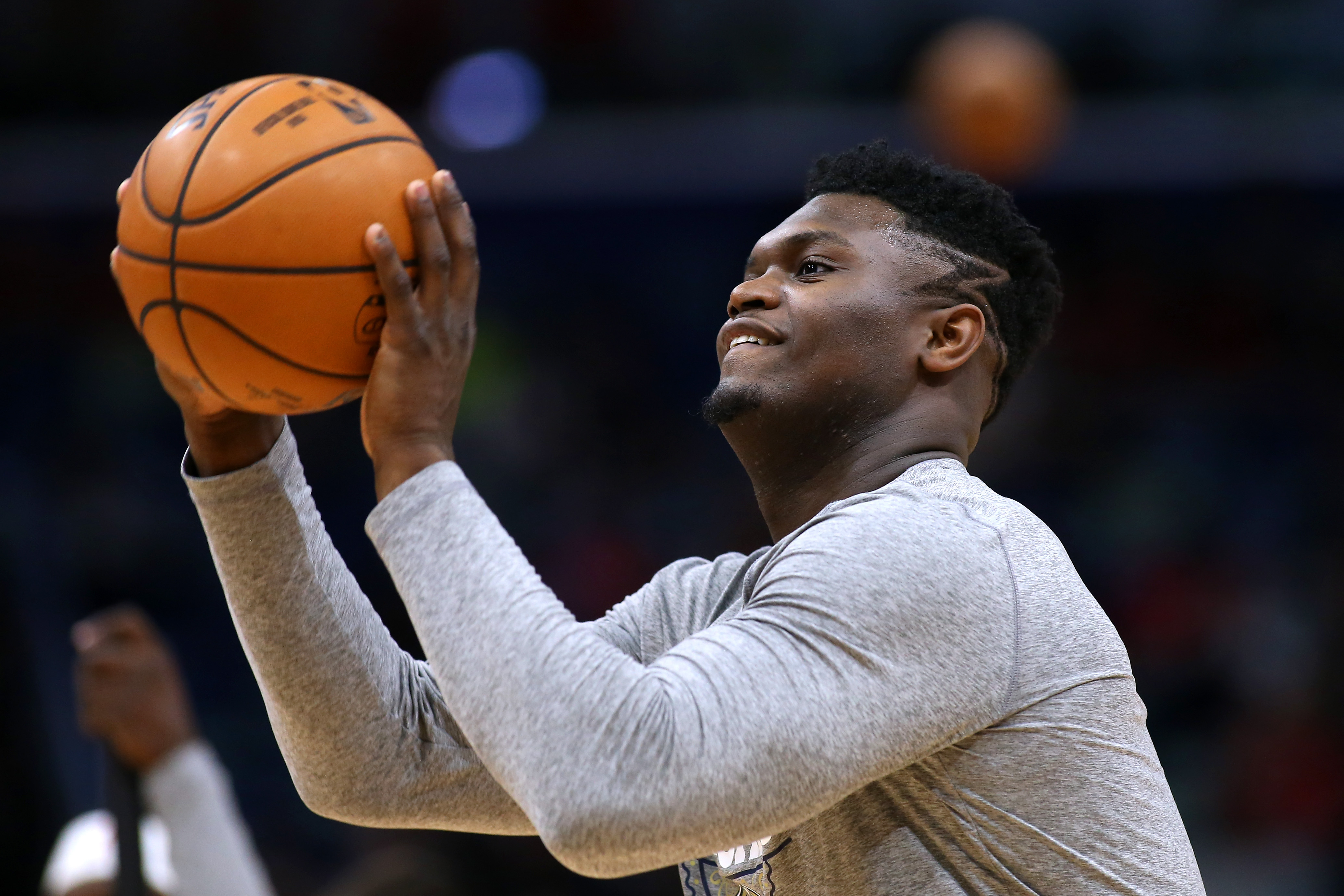 We all know Zion Williamson can dunk on whoever he pleases, but he's been working hard on improving another skill ahead of the NBA restart.