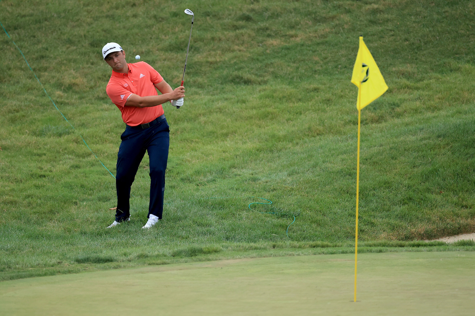 When Jon Rahm was assessed a two-stroke penalty Sunday for moving his ball a millimeter, one unlucky bettor lost $150,000.