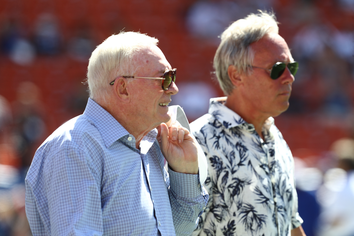 Dallas Cowboys' Jerry Jones