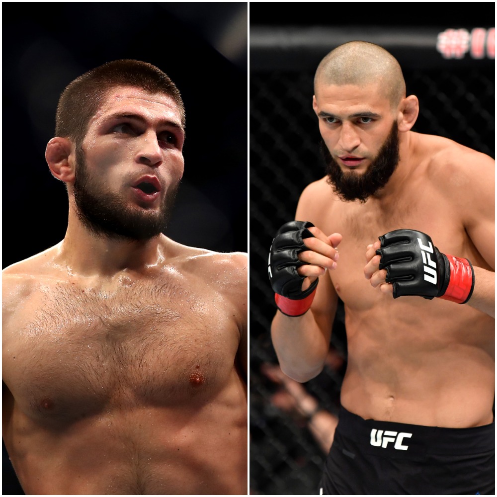 Khabib Nurmagomedov and Khamzat Chimaev