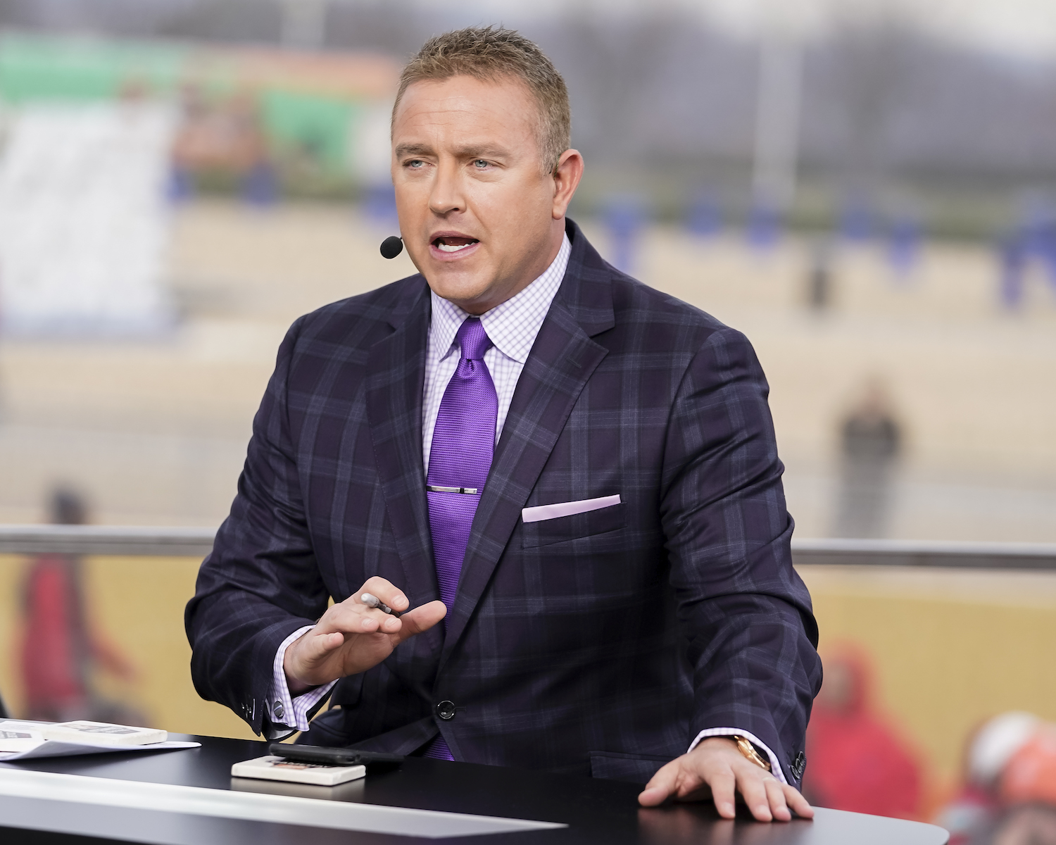 Kirk Herbstreit at ESPN College GameDay