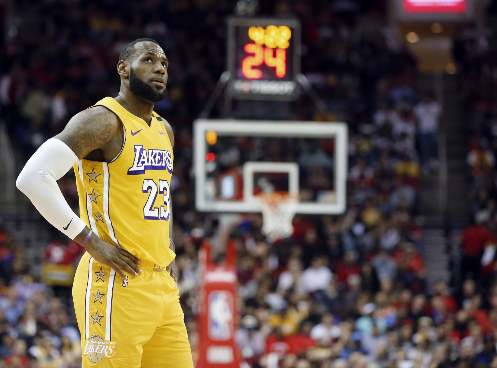 LeBron James, like all of us, was stuck at home when the COVID-19 pandemic first hit the U.S. The Lakers star revealed what he missed most.