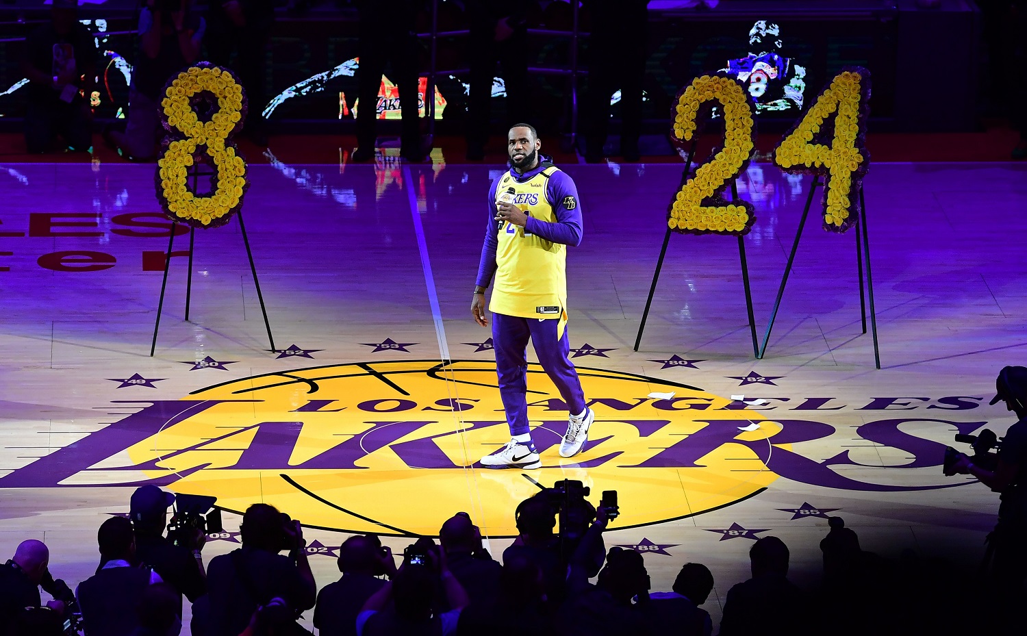 Kobe Bryant LeBron James Lakers