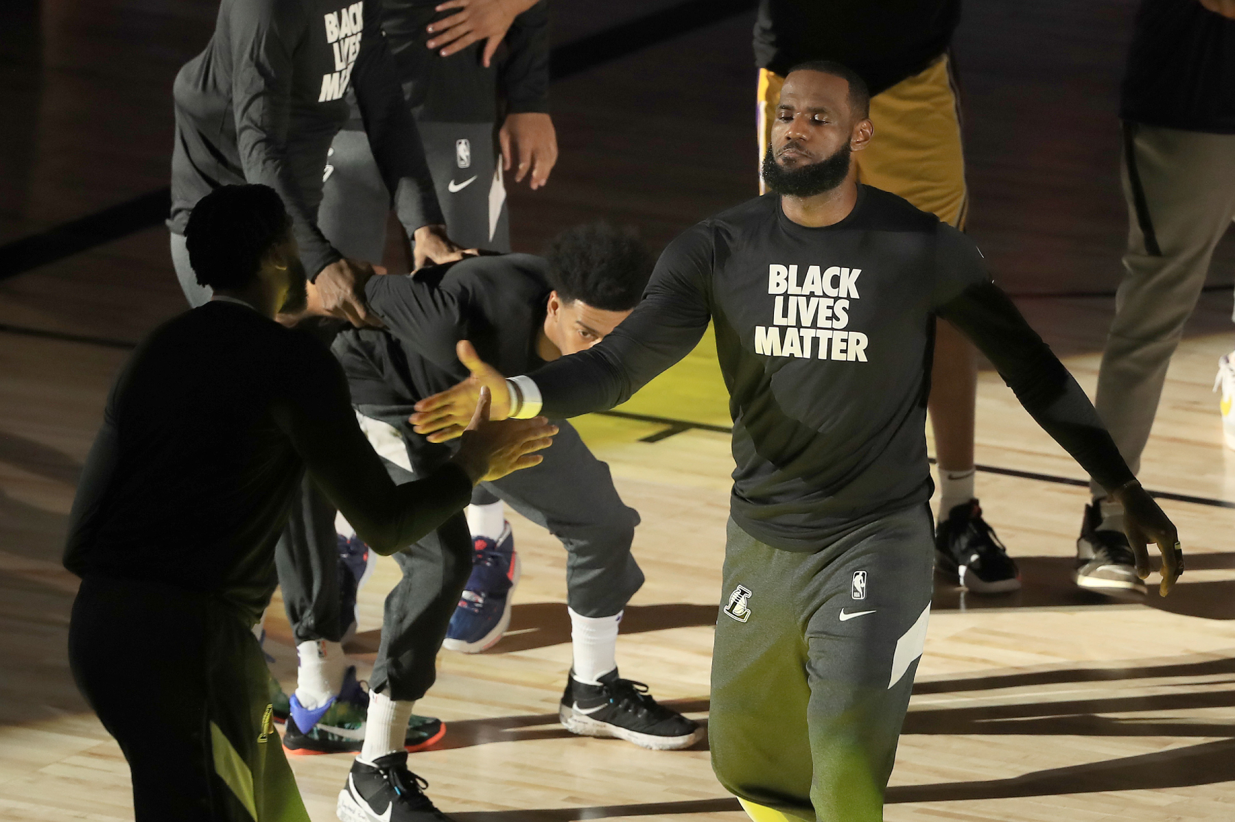 LeBron James and other NBA players knelt during the national anthem recently. Afterward, James sent a powerful message to Colin Kaepernick.