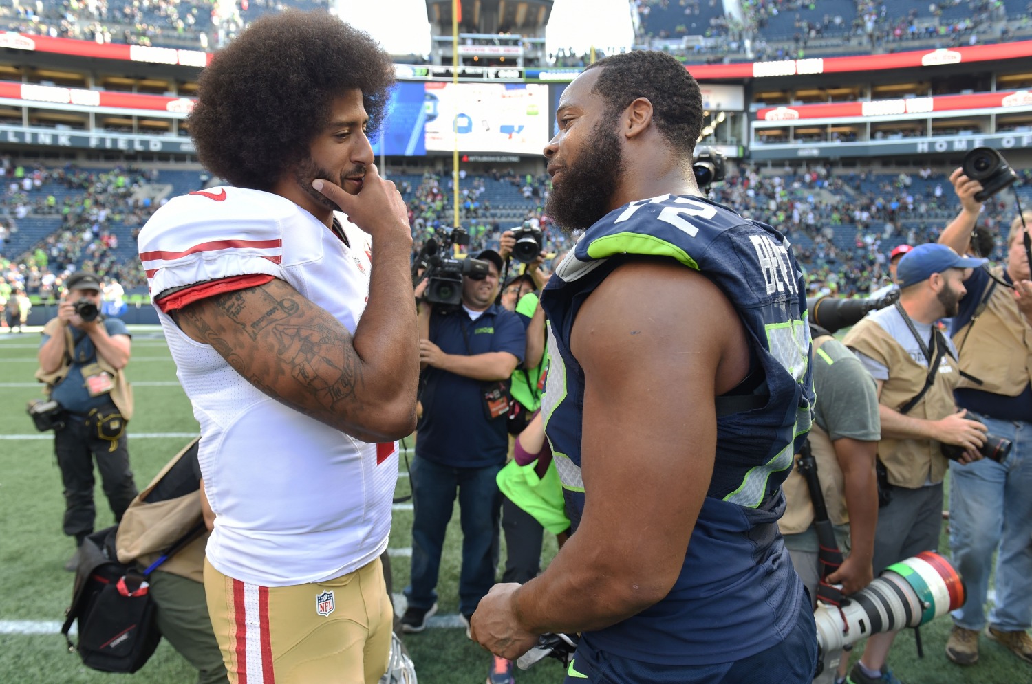 Michael Bennett can become the next Colin Kaepernick now that he's retired from the NFL.