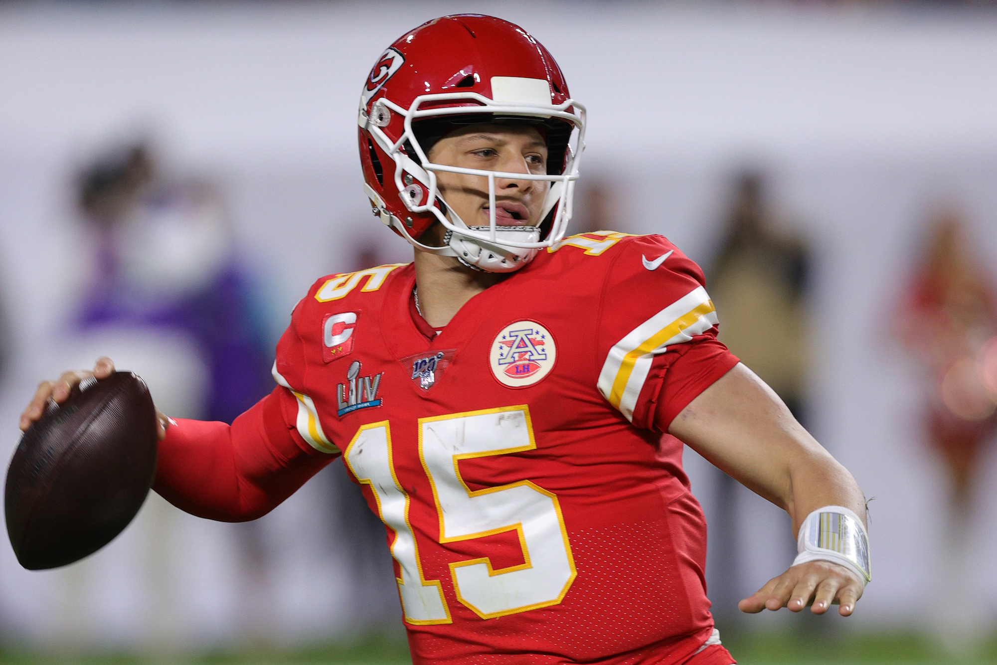 Patrick Mahomes might have a 99 overall rating in Madden 21, but he's not happy about one aspect of his stats.