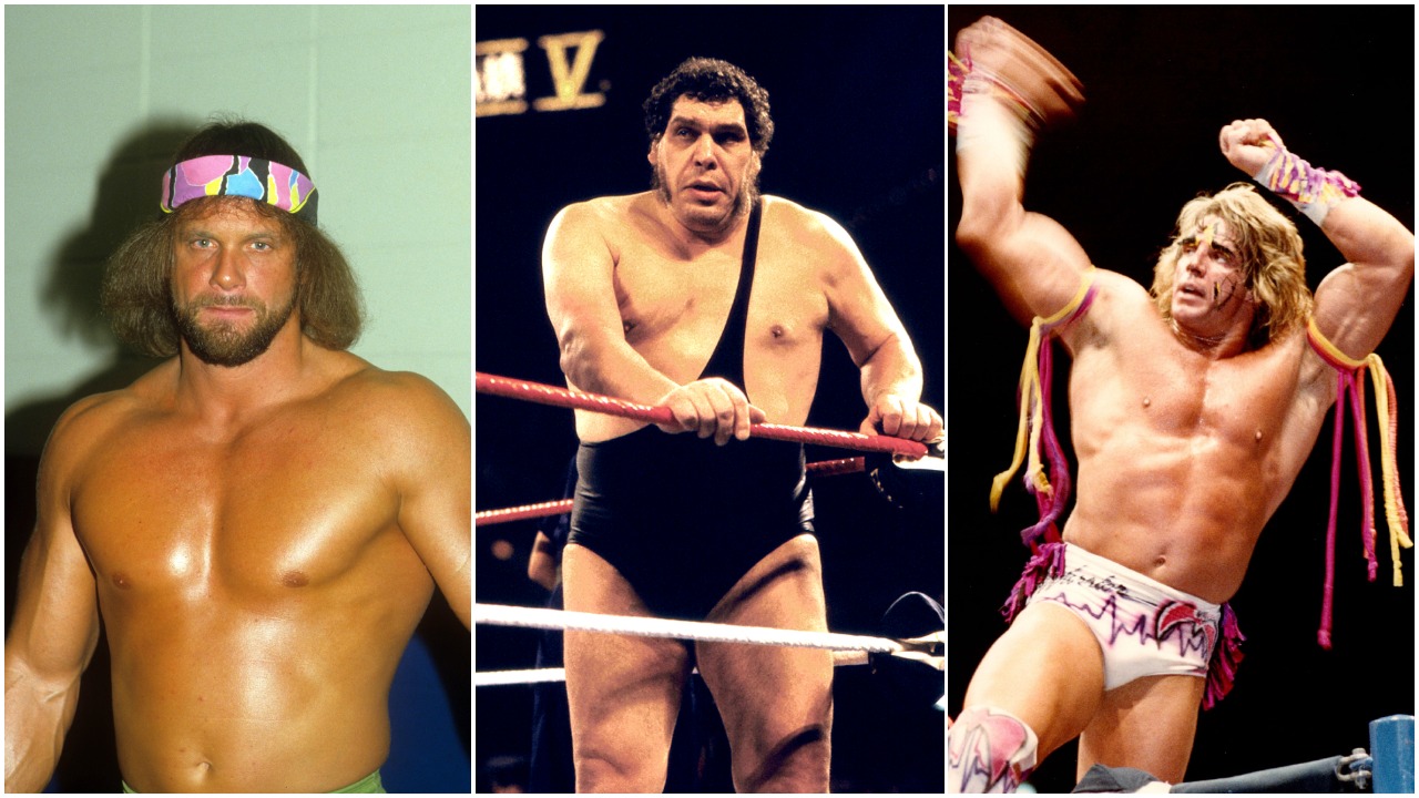 Randy Savage Andre the Giant The Ultimate Warrior