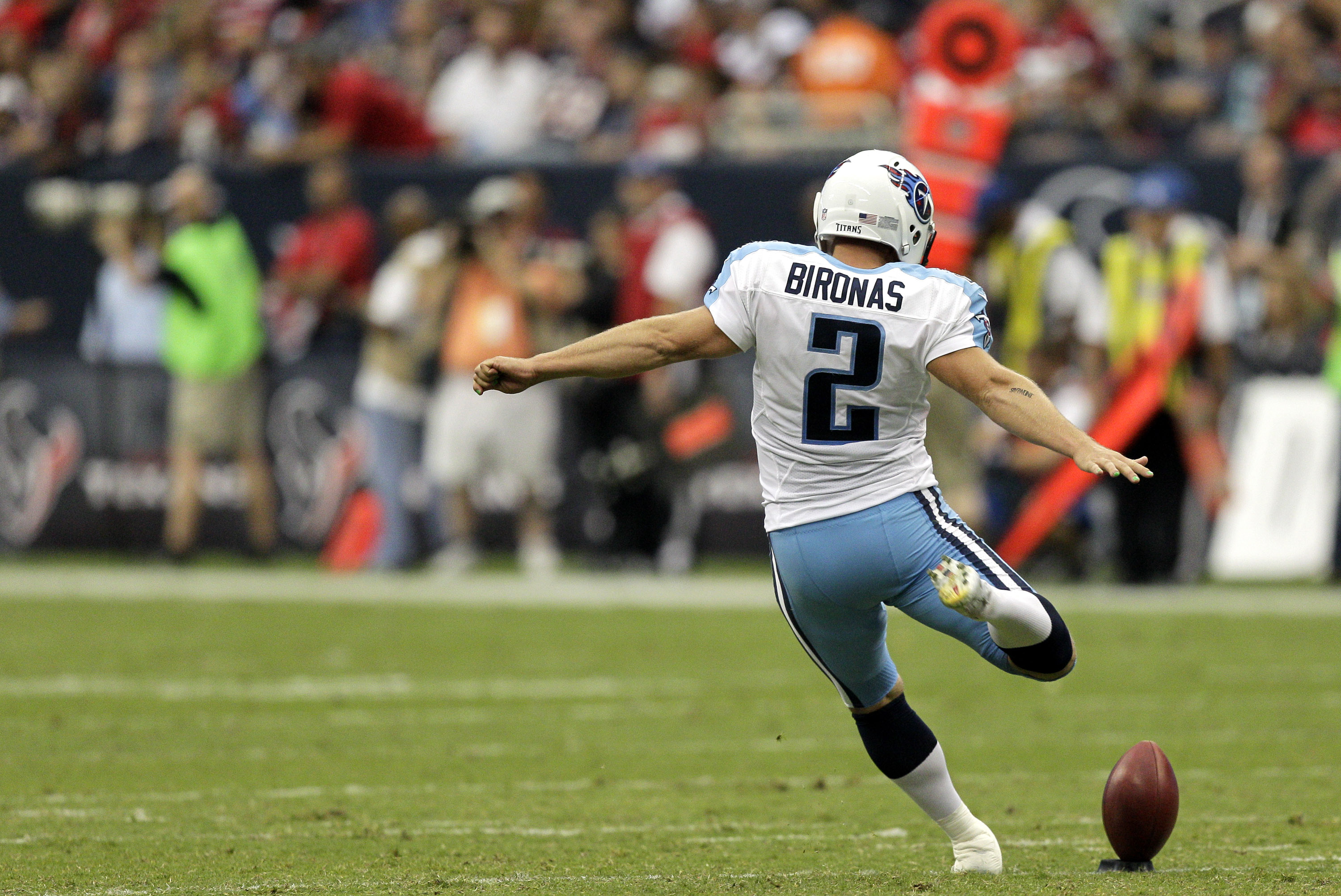 Rob Bironas of the Tennessee Titans