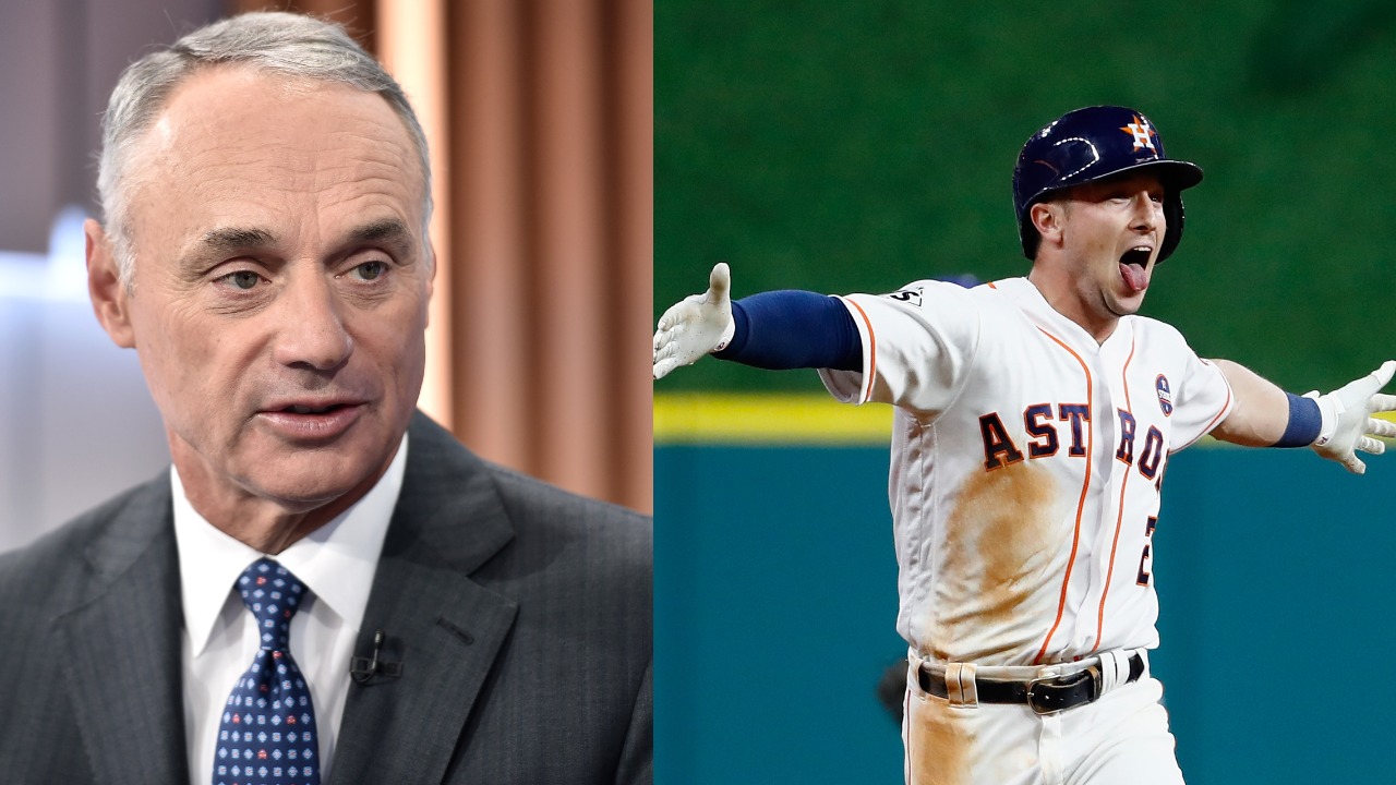 Does Rob Manfred Need to Speak Out Against Pitchers Plunking Houston Astros Hitters?