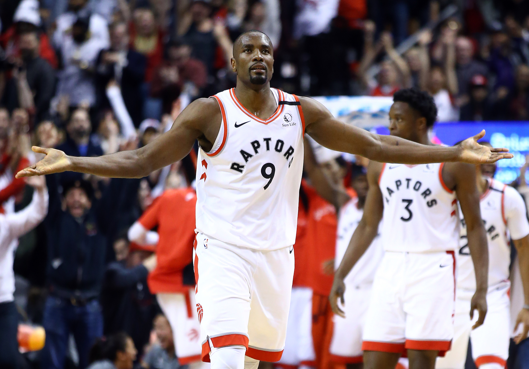 Serge Ibaka overcame a tragic childhood to become an NBA champion.