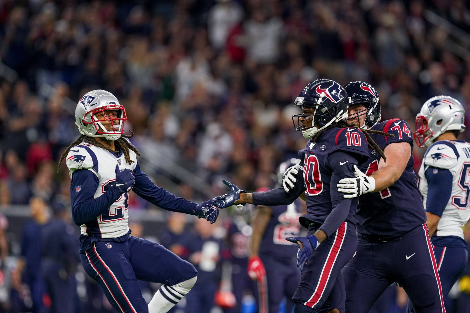 Stephon Gilmore and DeAndre Hopkins have a bitter rivalry.